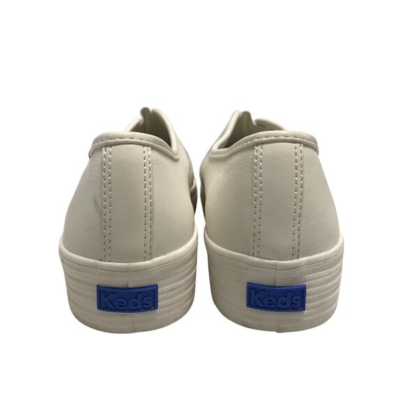 Keds Point Platform Sneaker White Woman's Size 8.5 Fashion Sneakers NWOT - Picture 6 of 10